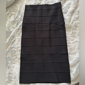 BCBGMaxAzria Midi Bandage Skirt